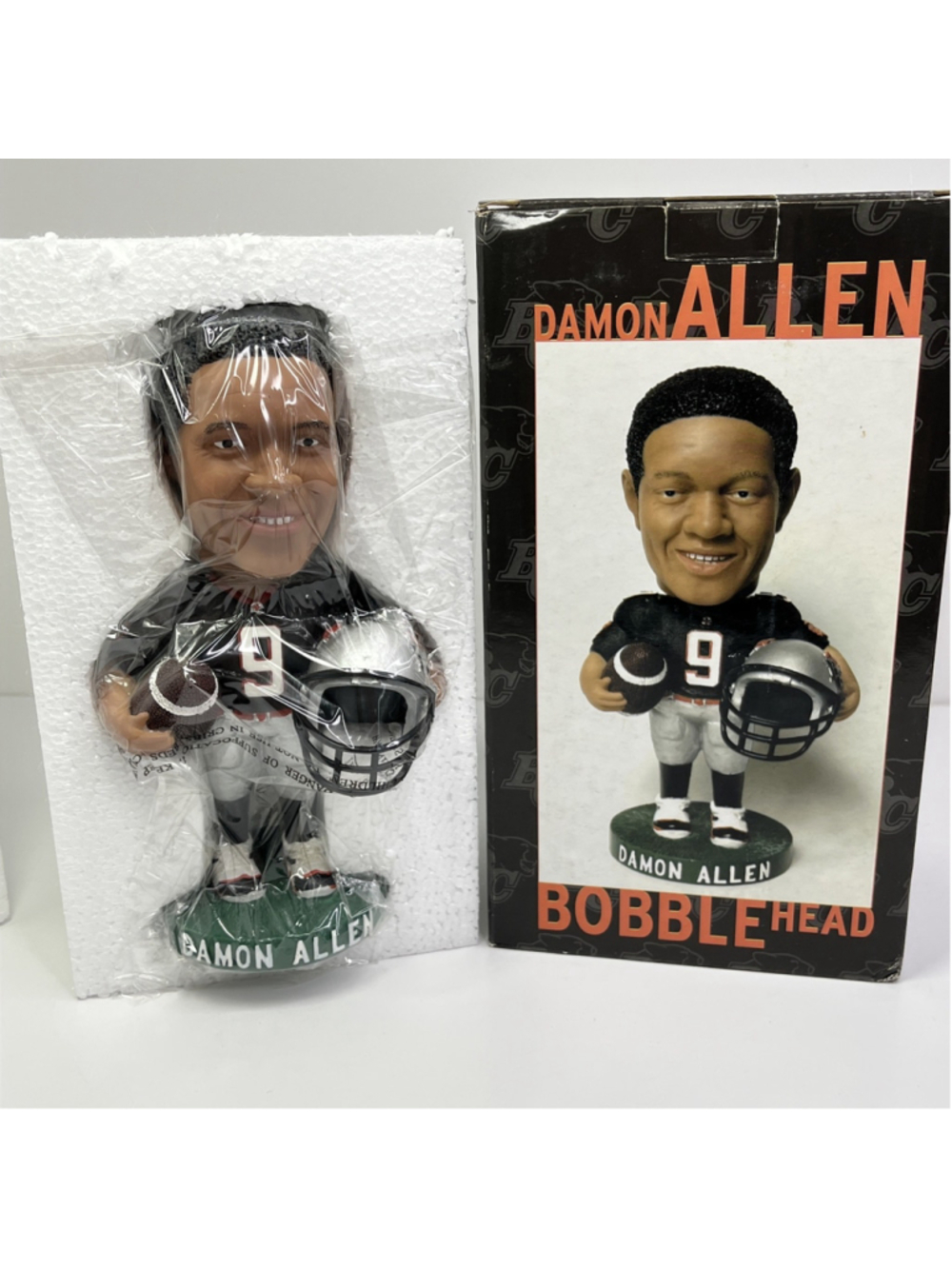 Damon Allen BC Lions Bobble Head CFL Quarter Back CN